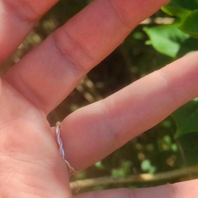 Bague Oeil de taureau torsadé 
