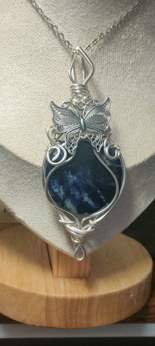Amulette Sodalite ✨ humilité,courage et communication -promo