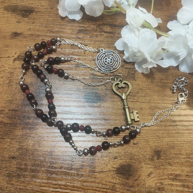 Rosaire d'Hecate ✨Déesse des sorcières ,Croisements et des Ombres