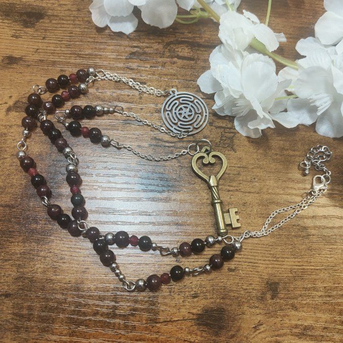 Rosaire d'Hecate ✨Déesse des sorcières ,Croisements et des Ombres