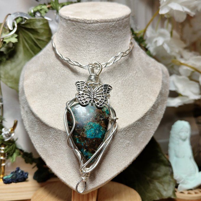 WitchHat shattuckite ✨La Pierre de la Vérité Sacrée