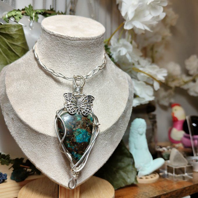 WitchHat shattuckite ✨La Pierre de la Vérité Sacrée