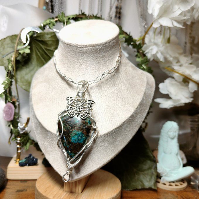 WitchHat shattuckite ✨La Pierre de la Vérité Sacrée