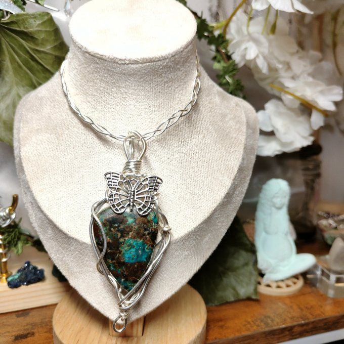 WitchHat shattuckite ✨La Pierre de la Vérité Sacrée