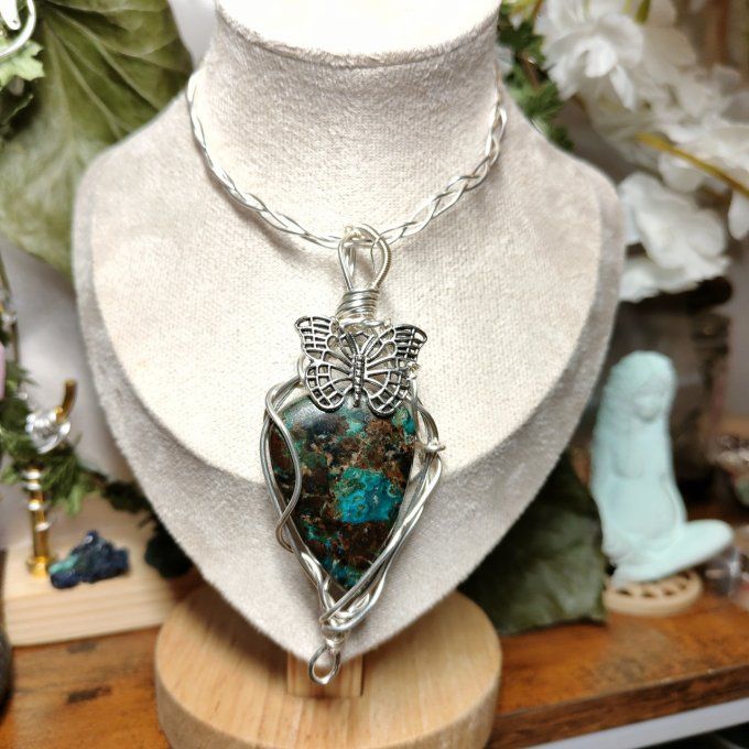 WitchHat shattuckite ✨La Pierre de la Vérité Sacrée