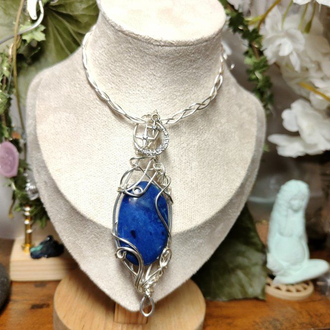 Amulette Lazulite – ✨Stimuler la Créativité et Favoriser l'Apprentissage✨