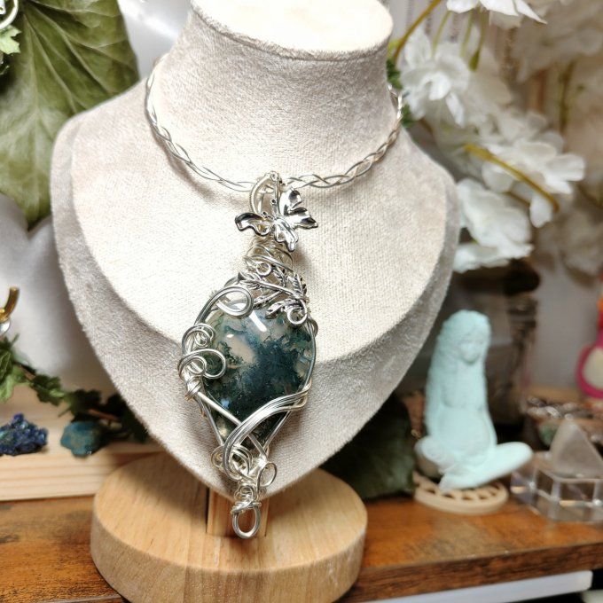 Agate mousse  ✨ Pierre de connexion & de renouveau ✨   