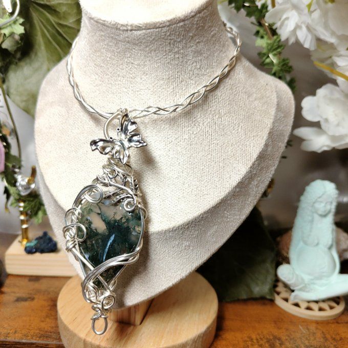 Agate mousse  ✨ Pierre de connexion & de renouveau ✨   