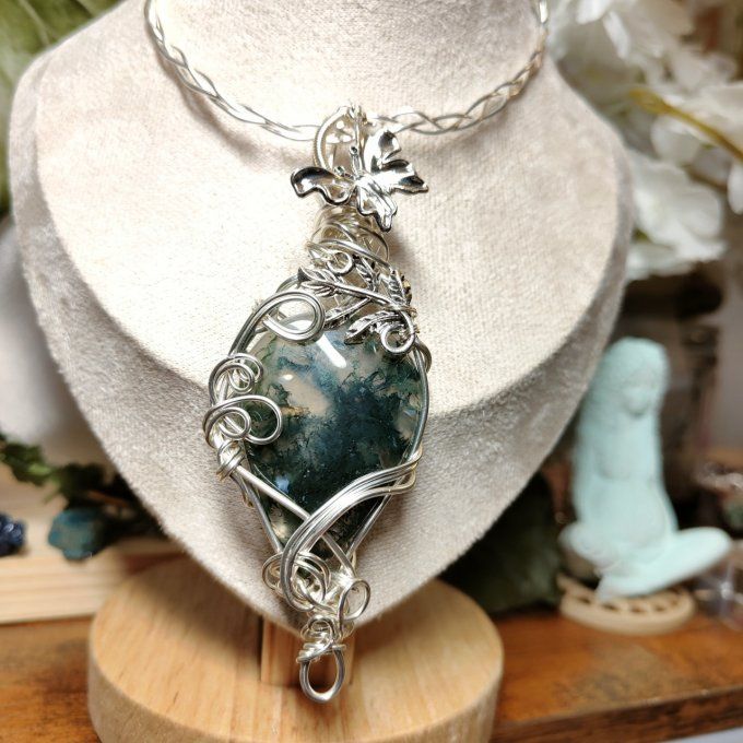 Agate mousse  ✨ Pierre de connexion & de renouveau ✨   