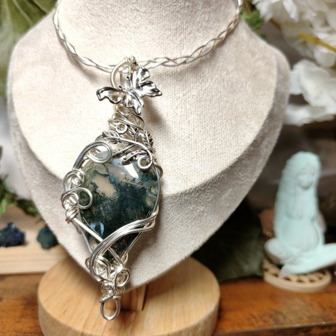Agate mousse  ✨ Pierre de connexion & de renouveau ✨   