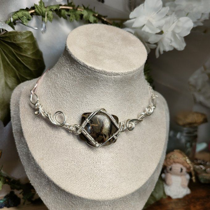 Collier modulable Charms septaria ✨