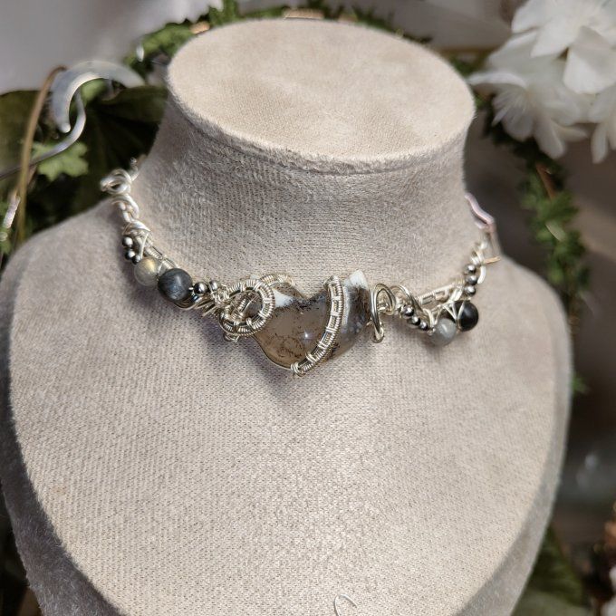 collier modulable Charms- Nuage de magie :Protection des Empathes 