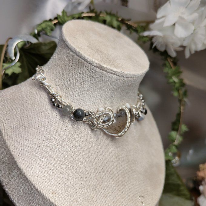collier modulable Charms- Nuage de magie :Protection des Empathes 