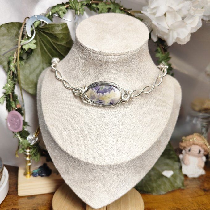 Bracelet torsade -Tiffany 's Stone ✨Sérénité et Harmonie✨ - Copie