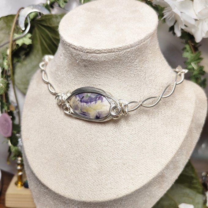 Bracelet torsade -Tiffany 's Stone ✨Sérénité et Harmonie✨ - Copie
