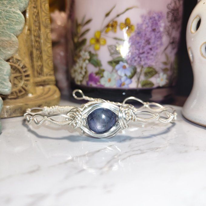 Bracelet torsade Rubis  ✨ la reine des pierres