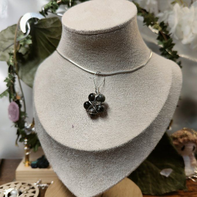 Pendentif  perle etoile a composer 