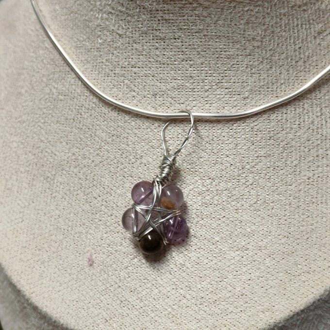 Pendentif  perle etoile a composer 