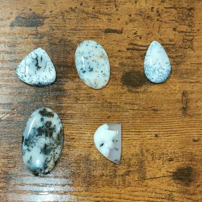 Opale dendritique, merlinite