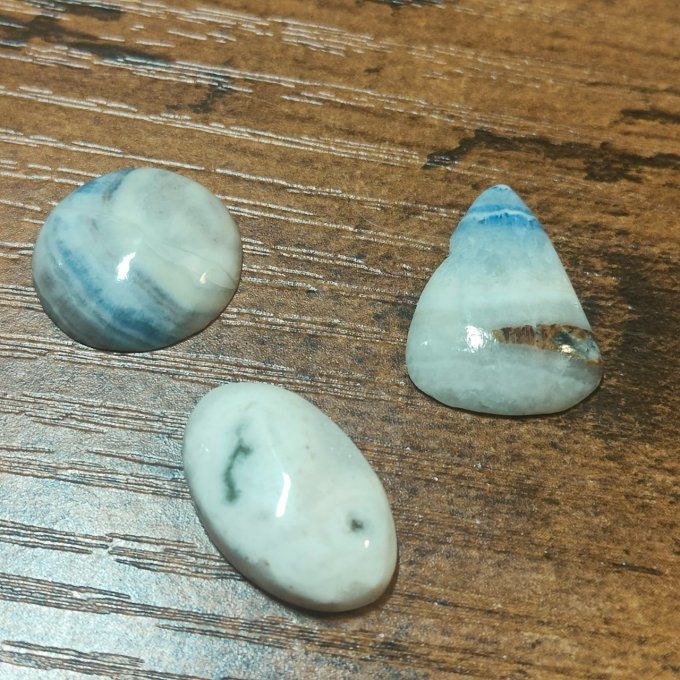Scheelite -Aragonite Bleu 