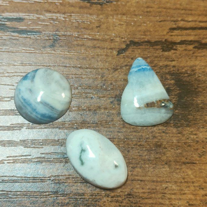 Scheelite -Aragonite Bleu 