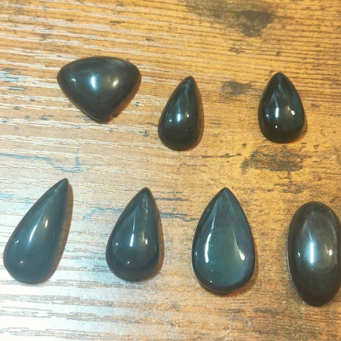 Obsidienne Oeil céleste ( rainbow et cuivre ) 