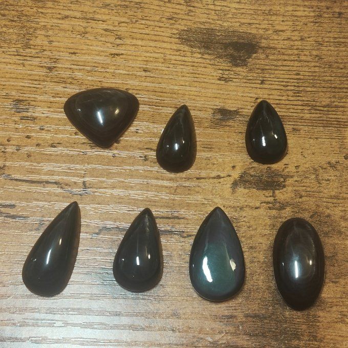 Obsidienne Oeil céleste ( rainbow et cuivre ) 