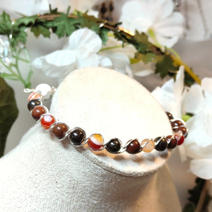 Bracelet Autumn :protection de l'hypersensible  - 6mm