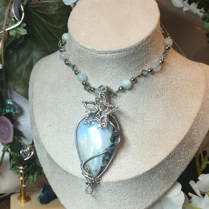 Collier Elfique Faery Ice✨ douceur des Empathes 