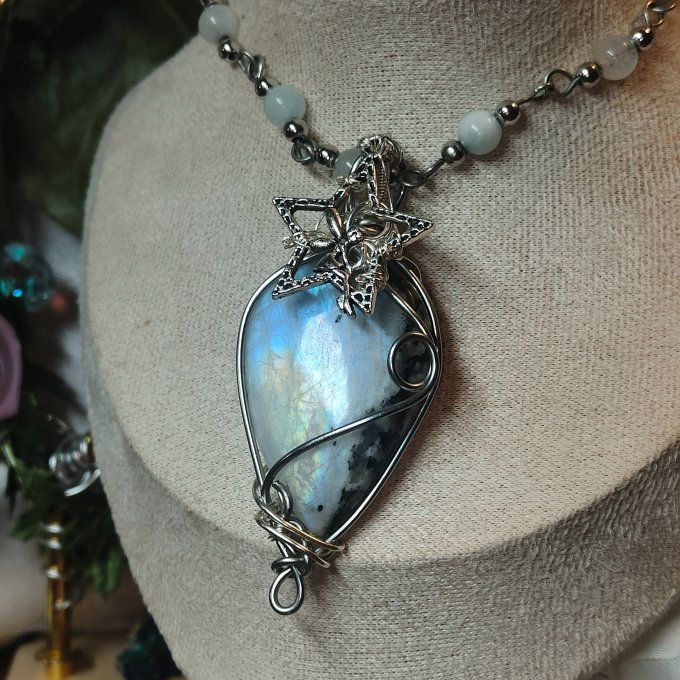 Collier Elfique Faery Ice✨ douceur des Empathes 