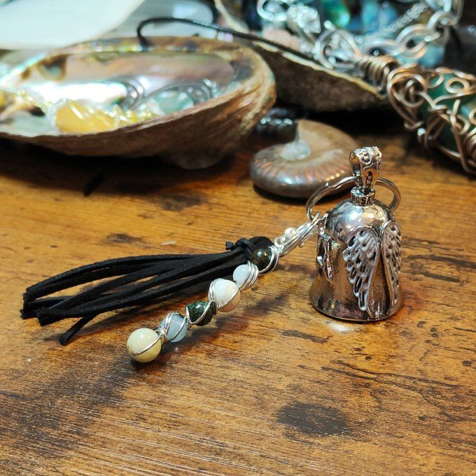 New-Porte clé porte bonheur et protection voyageur  - ✨
