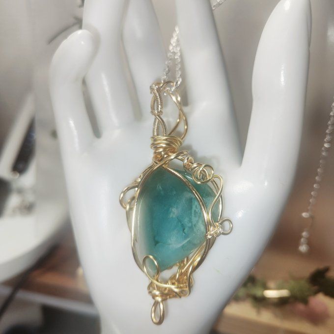 Amulette Mtorolite – ✨Guérison Émotionnelle & Équilibre du Cœur✨