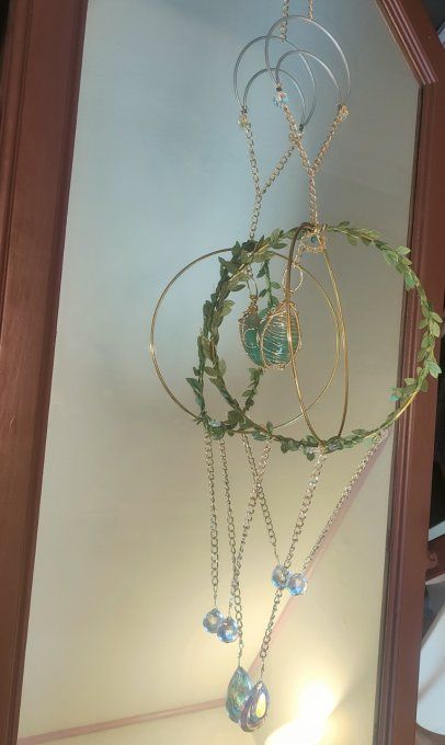 Sun catcher Nymphéa✨ Protection, Clarté et Harmonie pour Votre Espace ✨