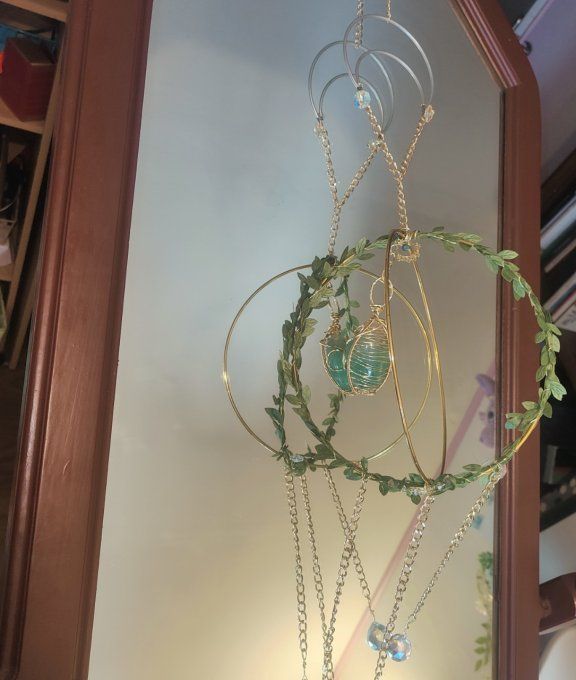Sun catcher Nymphéa✨ Protection, Clarté et Harmonie pour Votre Espace ✨