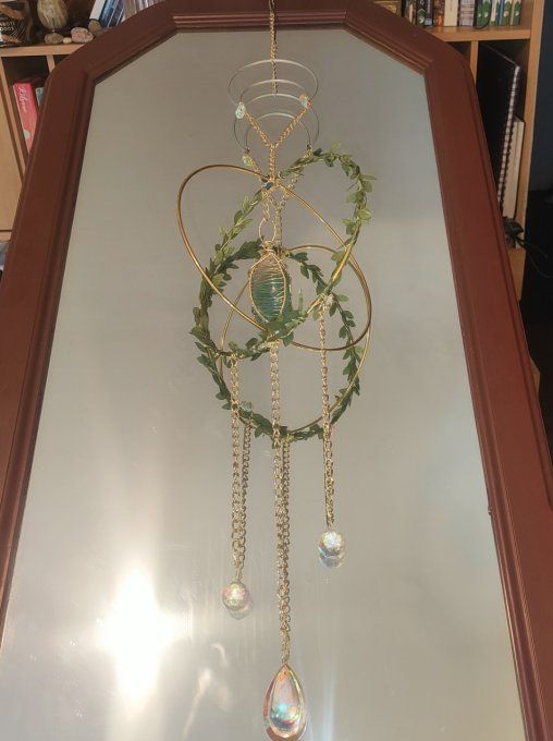 Sun catcher Nymphéa✨ Protection, Clarté et Harmonie pour Votre Espace ✨