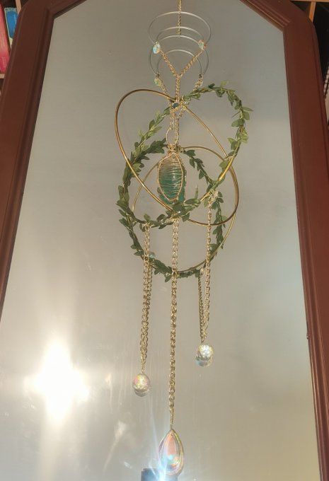 Sun catcher Nymphéa✨ Protection, Clarté et Harmonie pour Votre Espace ✨