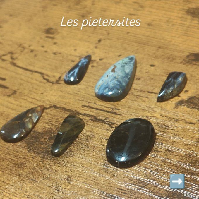 Pietersite - pierre des tempêtes 