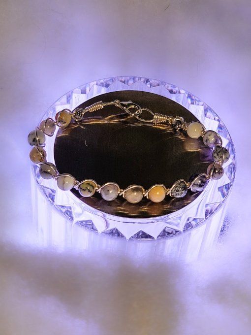 Bracelet Opale dendritique 