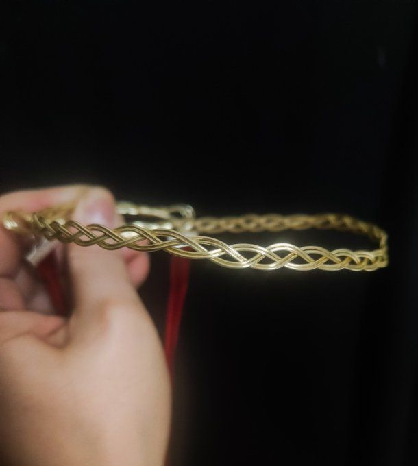  Collier sailor tresse 45 cm