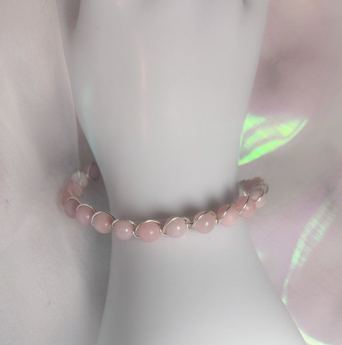 Bracelet opale Rose 
