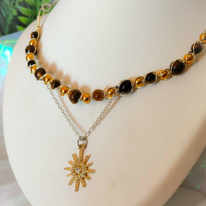 Collier soleil du Tigre promo