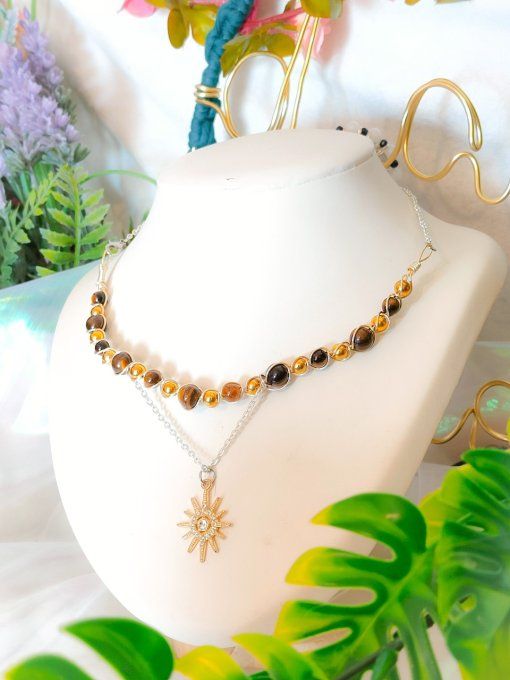 Collier soleil du Tigre promo