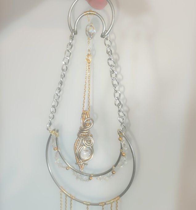 Sun catcher  Bijou de Lune ✨– Élégance, Douceur et Protection ✨