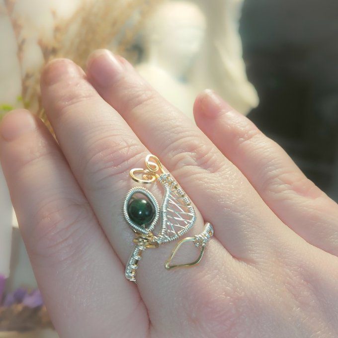 Bague Rubis Zoisite 