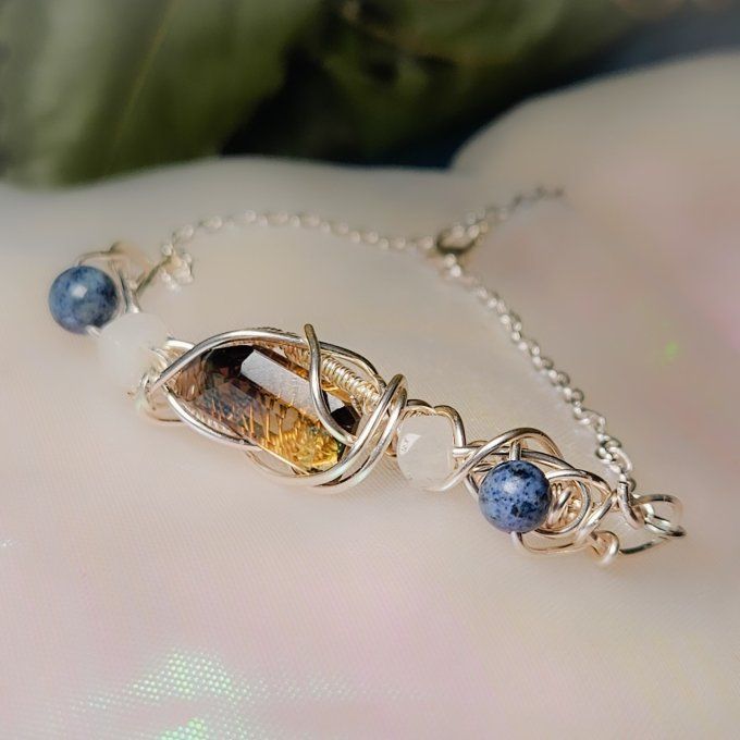 Collier modulable charms : ☀️lumiere - lucidité et élévation✨