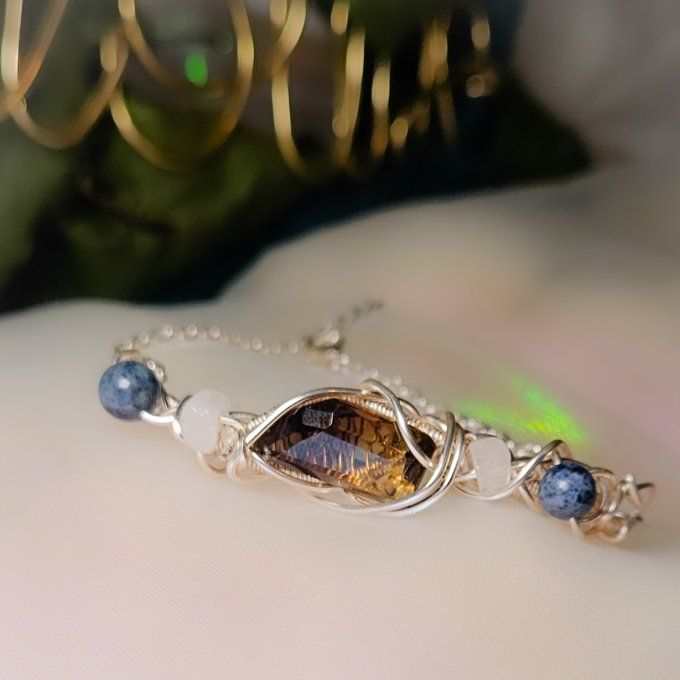 Collier modulable charms : ☀️lumiere - lucidité et élévation✨