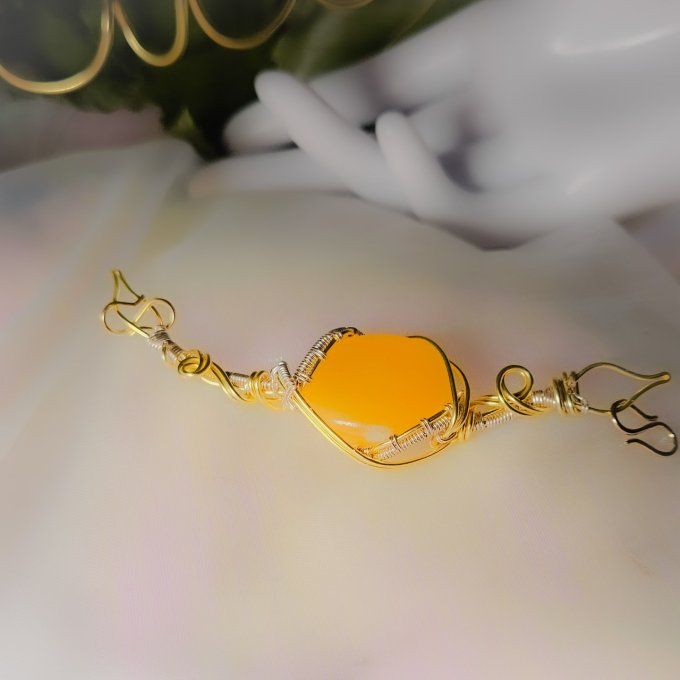 Charms Calcite jaune ✨Promo