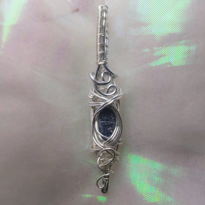  Pendentifs Saphir brut -✨ Pierre des oracles.