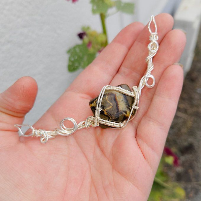 Collier modulable Charms septaria ✨