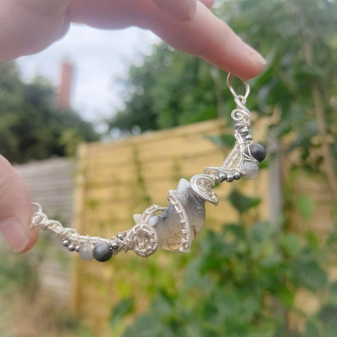 collier modulable Charms- Nuage de magie :Protection des Empathes 
